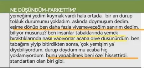 Katılımcı mesajı