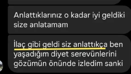 Katılımcı mesajı