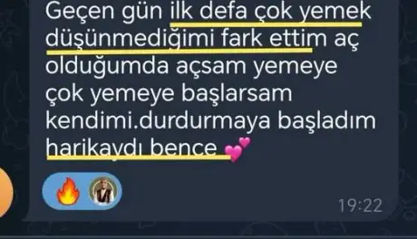 Katılımcı mesajı