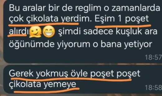 Katılımcı mesajı