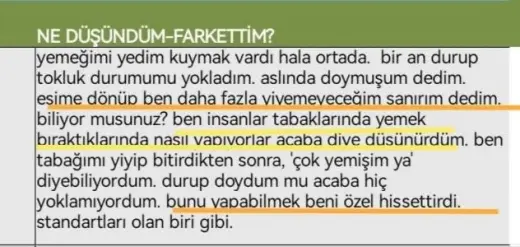 Katılımcı mesajı